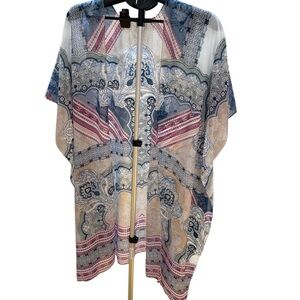 Elegant Multicolor Women's Kimono